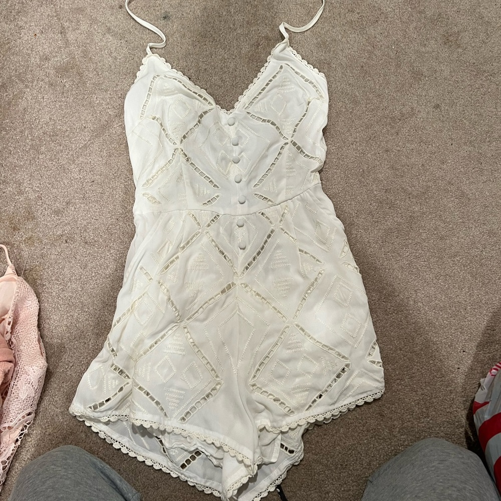 White romper